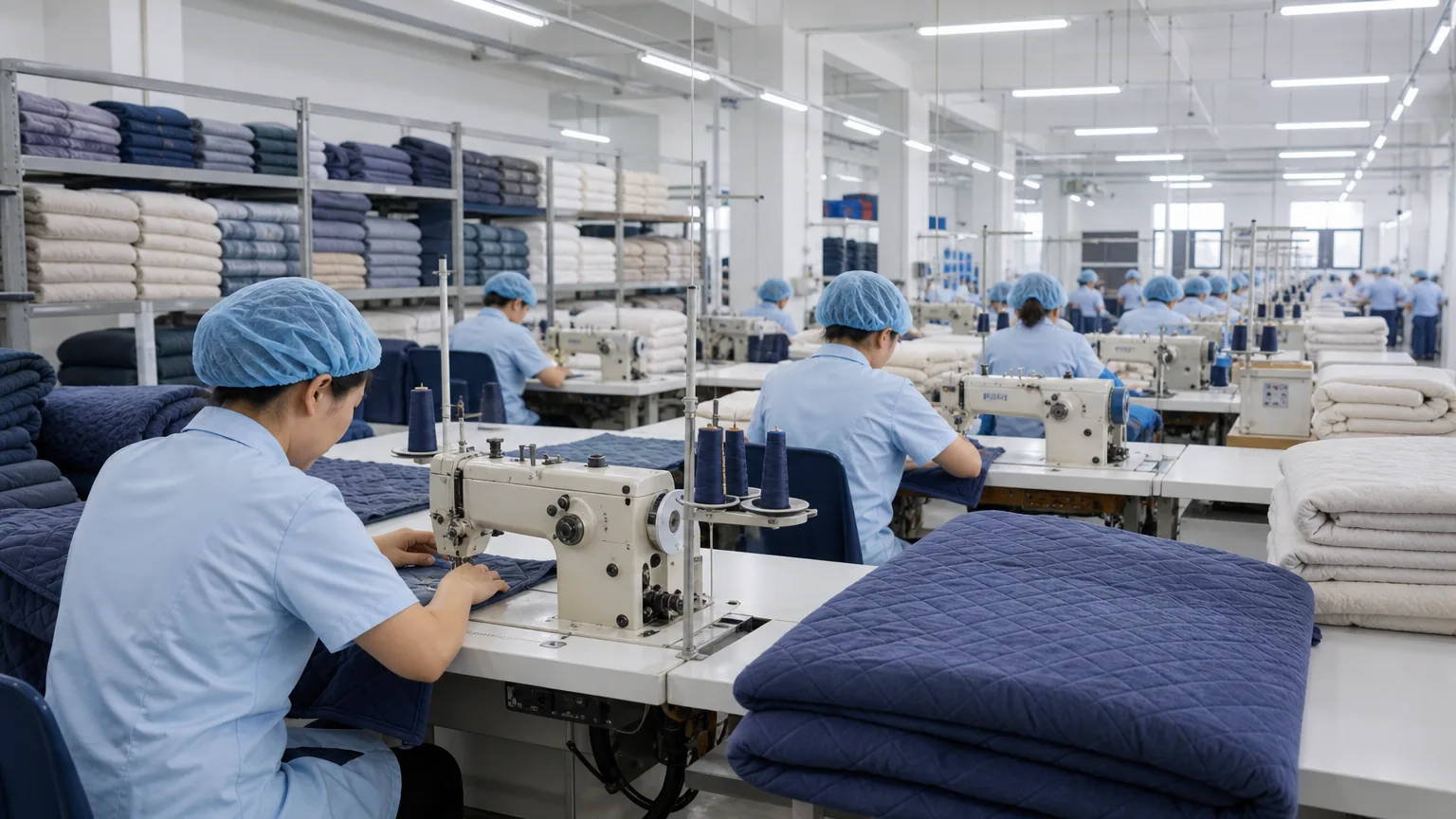 Heated product manufacturing in our Shaanxi factory