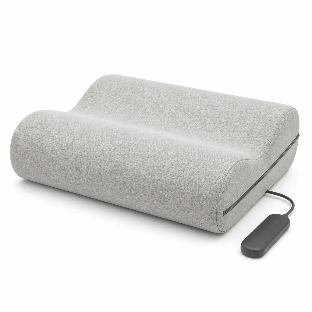 Heated Memory Foam Neck Pillows: Foam, Heat and Cover Choices